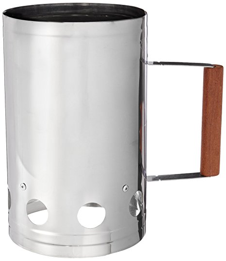 Charcoal Companion Stainless Steel Chimney Charcoal Starter