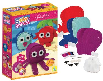 The Orb Factory Sew Softies Sea Creatures Kit