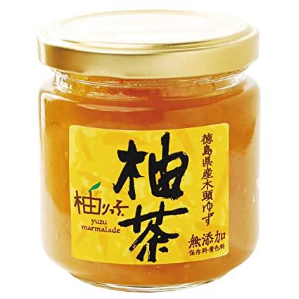 100% Natural Yuzu Marmalade 7.1 oz.(200g). Ingredients are Yuzu from Tokushima and Tensai sugar of Hokkaido with no additive.