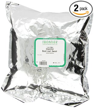 Frontier Basil Leaf Sweet-imported Cs 16 Ounce Bags Pack of 2