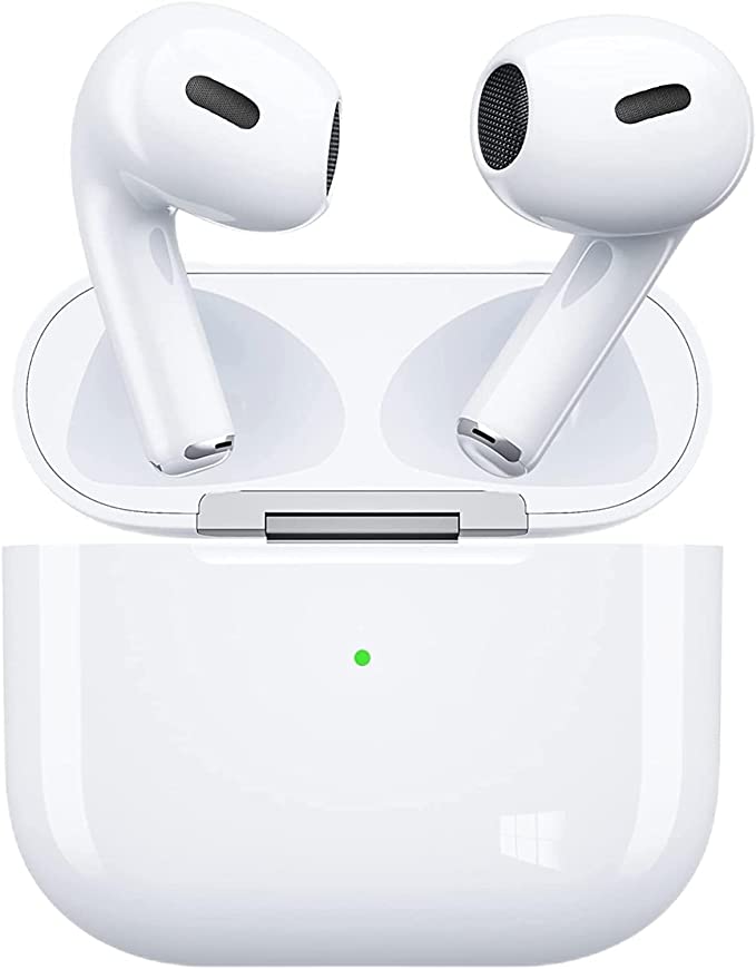 [Apple MFi Certified] AirPod Pro Wireless Earbuds Bluetooth in Ear Light-Weight Headphones Built-in Microphone, with Touch Control, Noise Cancelling, Charging case white