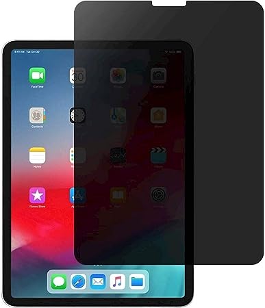 SharaCase ZeroDamage Privacy Glass Screen Protector - Anti Spy 9H Tempered Glass, Edge to Edge Full Cover Screen Protector Anti-Fingerprint Full Coverage for IPAD PRO 11" - Black