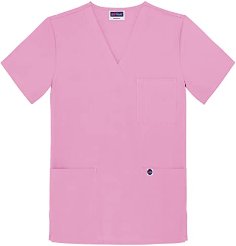 Sivvan Unisex V-Neck 3 Pocket Scrub Top (Available in 15 Colors)