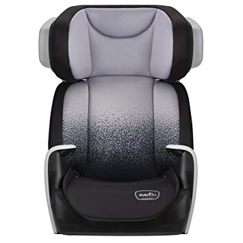 Evenflo Spectrum 2-in-1 Booster Car Seat, Foggy