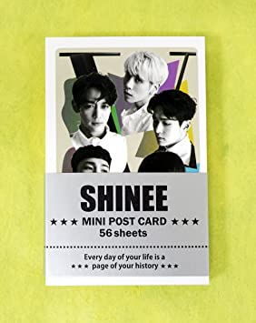 SM Entertainment Shinee - Mini Postcard PHOTOCARD Set 56pcs