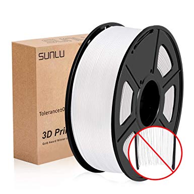 3D Printer Filament, PLA plus Filament 1.75mm, 3D Printer Filament PLA , 1KG White