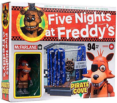 Five Nights at Freddys Pirate Cove McFarlane Construction Set