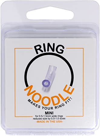RING NOODLE Ring Guard, Ring Size Adjuster Size: Mini - 6 pack
