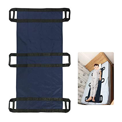 Transfer Boards Slide Belt Patient Lift Bed Assistance Devices Bariatric Hospital Bed Sheets Patient Transport Medical Lift Sling Positioning Pad (6 Handle)