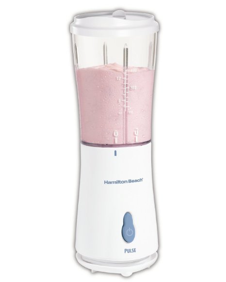 Hamilton Beach 51101 Personal Blender with Travel Lid, White