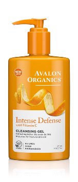 Avalon Organics Intense Defense Cleansing Gel 85 Fluid Ounce