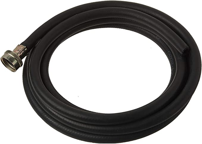 Eastman 60309 Rubber Utility Hose, 3/4 inch FHT x 3/8 inch Comp, 12 Ft, Black