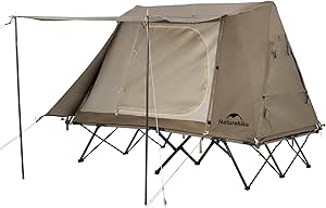 Naturehike 2 Person Cot Tent, Camping Tent & Cot for 2 Person