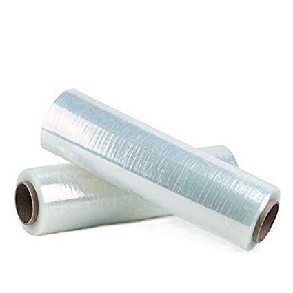 6 X STRONG ROLLS CLEAR PALLET STRETCH SHRINK WRAP CAST PARCEL PACKING CLING FILM