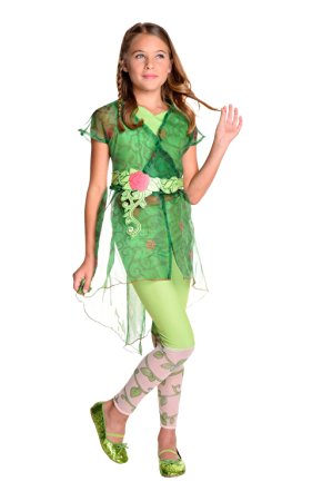 Rubie's Costume Kids DC Superhero Girls Deluxe Poison Ivy Costume, Medium