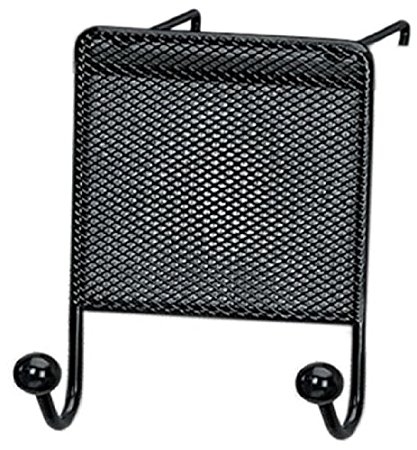 Fellowes Mesh Partition Additions Double Coat Hook, Black (75903)