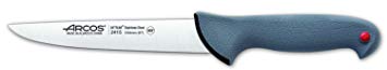 Arcos 6-1/2-Inch 160 mm Colour-Prof Narrow Blade Butcher Knife