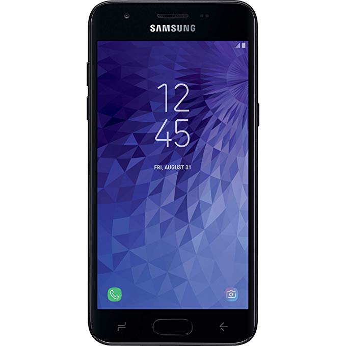 Simple Mobile Samsung Galaxy J3 Orbit 4G LTE Prepaid Smartphone (Locked) - Black - 16GB - Sim Card Included - GSM