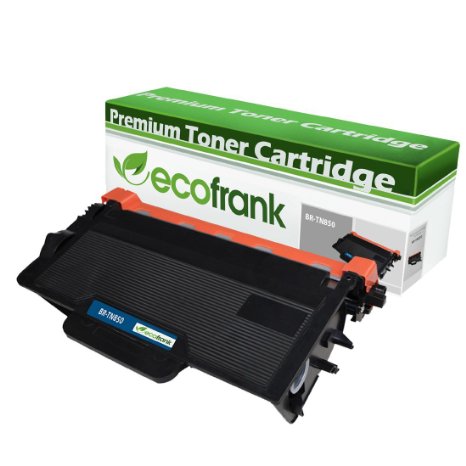 EcoFrank 1 Pack Black Premium Toner Cartridge Replacement for TN850 Compatible with Brother DCP-L5500DN HL-L6200DW MFC-L6700DW DCP-L5600DN HL-L5000D HL-L6300DW MFC-L5700DW HL-L5000DN Printer
