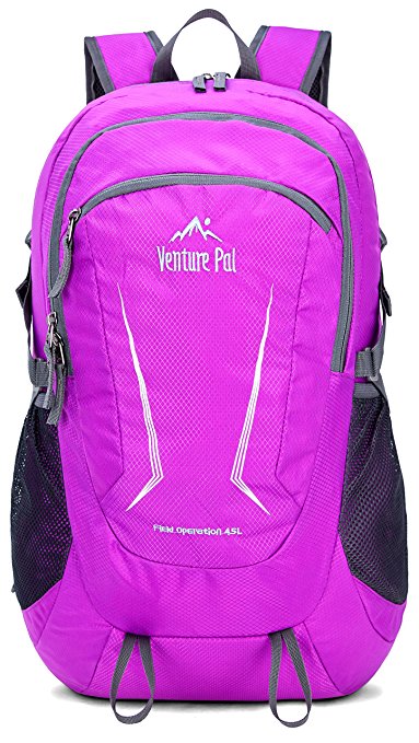 Venture Pal Large 45L Hiking Backpack - Packable Lightweight Travel Backpack Daypack