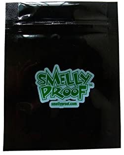 5X Black Smelly Proof Resealable Bags Choose from 6 Sizes (XX Small 8CM X 11CM)