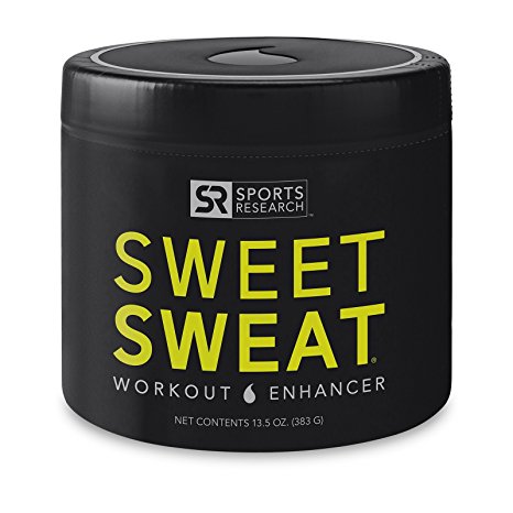 Sweet Sweat 'XL' Jar (13.5oz) | Helps increase circulation, sweating and motivation during exercise | Made in the USA