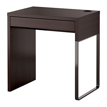 Ikea Micke Black/brown Modern Computer Desk