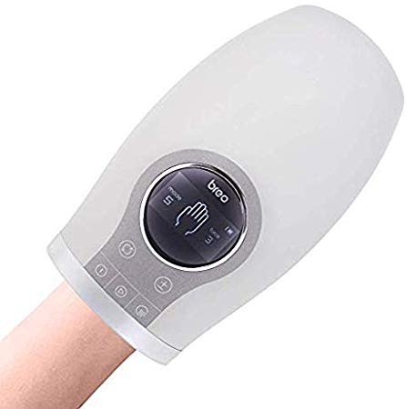 Breo WOWOS Hand Massager Palm Finger Air Pressure Rechargeable Massager with APP Control for Hand Muscle Strain Relax Trigger Point Relief