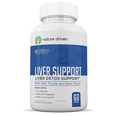 Liver Detoxifier & Regenerator - Helps to Cleanse & Repair - 22 All Natural Herbs Including Milk Thistle, Dandelion & Artichoke - 60 Veggie Caps Per Bottle