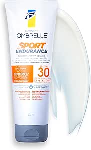 Garnier Ombrelle Sport Endurance Sunscreen Lotion SPF 30, Reliable High Broad Spectrum Protection, Water and Sweat Resistant, Quick-Absorbing, Hypoallergenic, Non-comedogenic, 231ml