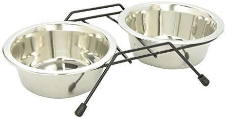 Dogit Stainless Steel Double Dog Diner