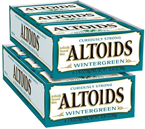 Altoids Wintergreen Mints, 1.76 Ounce (12 Packs)