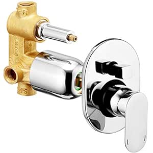 ALTON EVA6720 Brass, High Flow Concealed Body Diverter Full Set (Chrome)