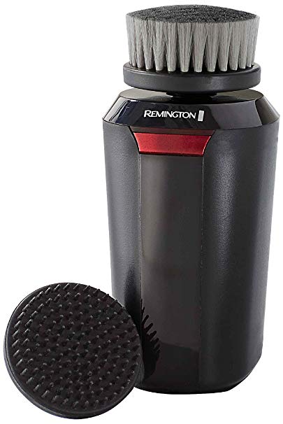 Remington Reveal Men's Compact Facial Cleansing Brush with Pre Shave and Charcoal Heads (FC1500B)