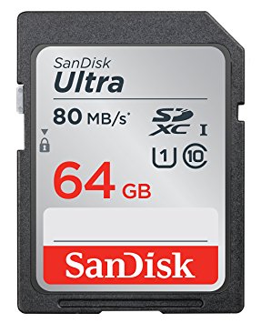 SanDisk SDSDUNC-064G-GN6IN 64GB SDXC UHS-I Memory Card