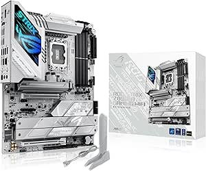 ASUS ROG STRIX Z890-A GAMING WIFI Z890 LGA 1851 ATX motherboard, Intel® Core™ Ultra Series 2 Ready, Advanced AI PC-ready, 16 2 1 2 stages, DDR5, WiFi 7, 2.5G, 5x M.2, Thunderbolt™ 4, USB Type-C, AI OC