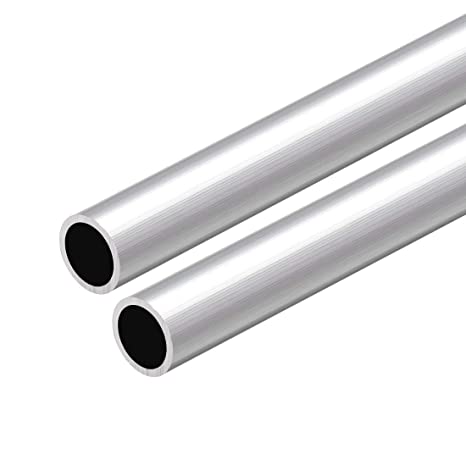 uxcell 6063 Aluminum Round Tube, 300mm Length 16mm OD 13mm Inner Dia Seamless Aluminum Straight Tubing 2 Pcs