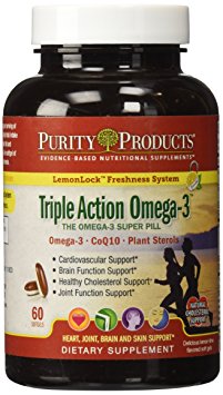 Purity Products - Triple Action Omega-3 Super Pill - 60 Softgels