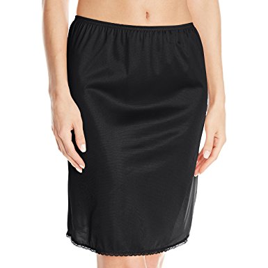 VASSARETTE Women's Tailored Anti-Static Half Slip 11122