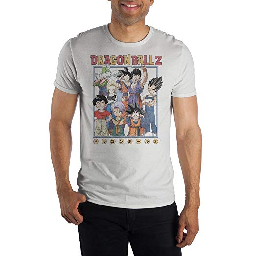 Dragon Ball Z Kanji Characters T-shirt Tee Shirt