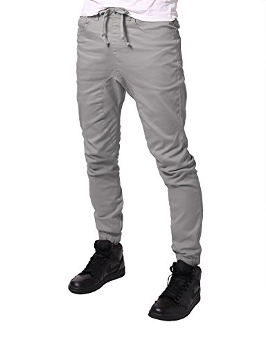 JD Apparel Men's Harem Twill Joggers Pants