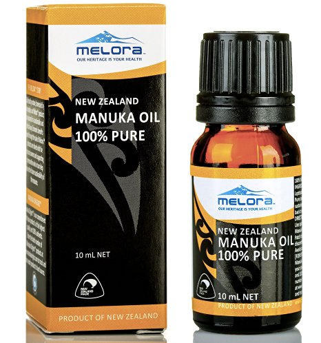 Melora 100% Pure Manuka Oil, 10ml, New Zealand Manuka Oil