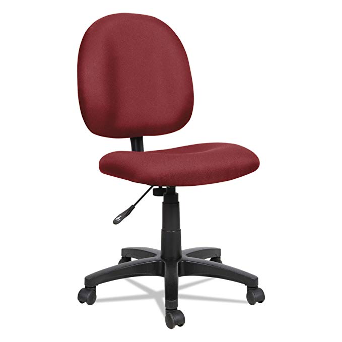 Alera ALEVT48FA30B Essentia Series Swivel Task Chair, Acrylic, Burgundy