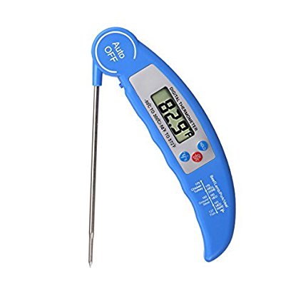 JAMONT Meat Thermometer Food Thermometer Instant Read Electronic Kitchen Thermometer Cooking Thermometer,Temperature Gauge with Presented Kitchen Timer for Cuisine and Outdoors