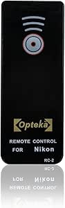 Opteka RC-2 IR Remote Control for Nikon P7000, P7100, J1, V1, D40, D40x, D50, D60, D70, D70s, D80, D90, D3000, D3200, D5000, D5100 & D7000 DSLR Cameras (ML-L3 Replacement)