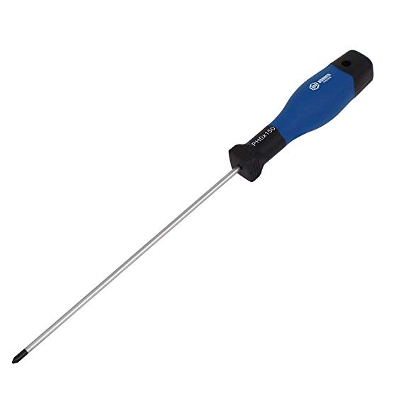 sourcingmap® BOOHER Authorized PH0 Head 150mm Long Bar Crosshead Phillips Screwdriver