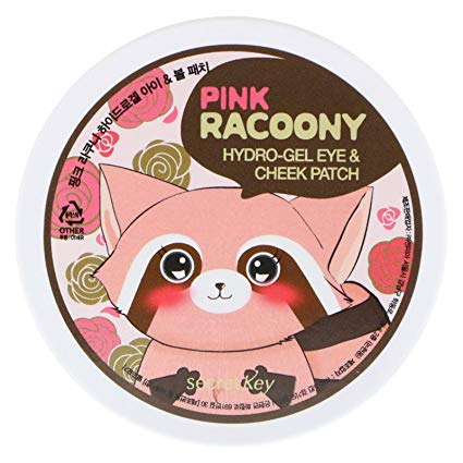 Secret Key Pink Racoony Hydro Gel Eye Cheek Patch 60 Patches