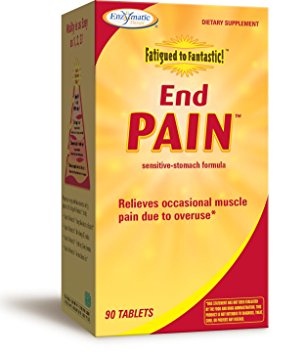 Enzymatic Therapy Fatigued to Fantastic End Pain Tablets, 90 Count