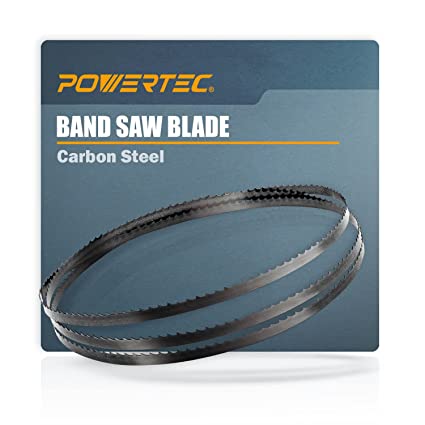 POWERTEC 13401V 93-1/2" x 1/2" x 14 TPI Band Saw Blade, for Delta, Grizzly, Jet, Craftsman, Rikon and Rockwell 14" Bandsaw