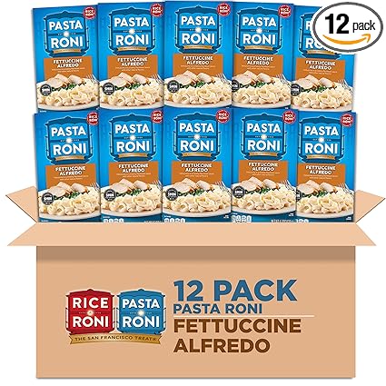 Pasta Roni Garlic Alfredo Fettuccine, 4.7 Ounce (Pack of 12)